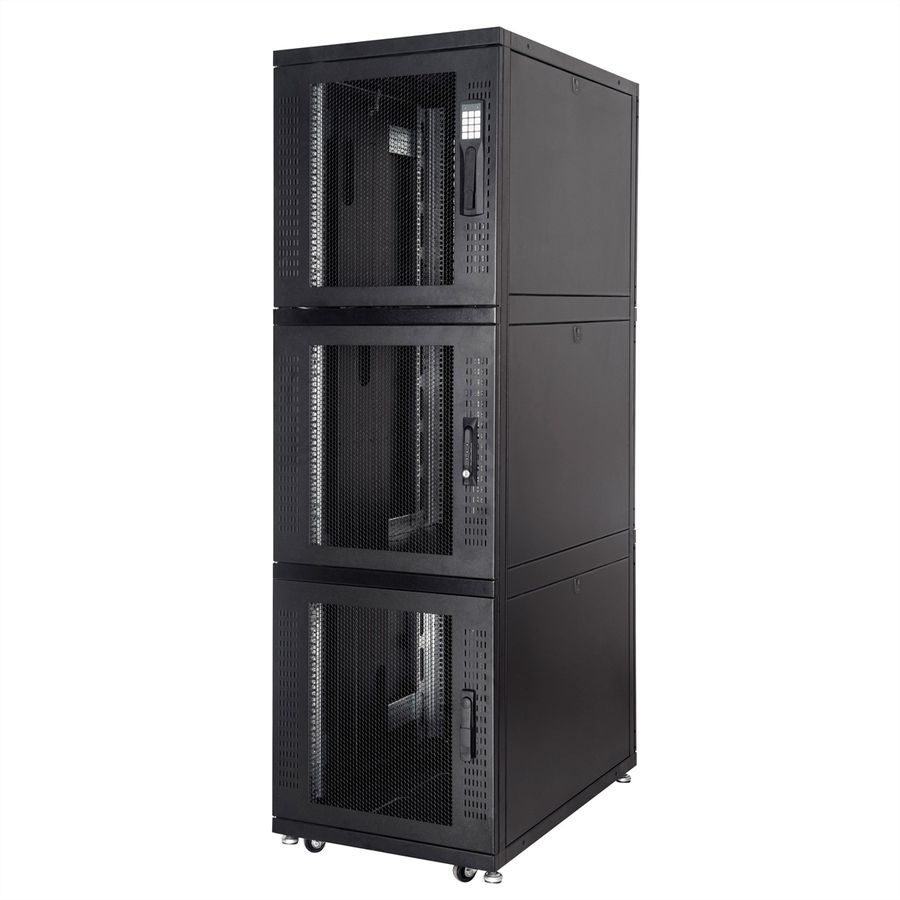 ROLINE Armoire de colocation 45U 800x1000mm, 2 compartiments, noir