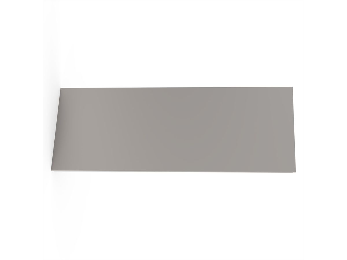 SCHROFF Face avant, pleine largeur, fendue, non blindée pour RatiopacPRO 2 U, AIR 3 U, 42 CV, 2,5 mm, alu