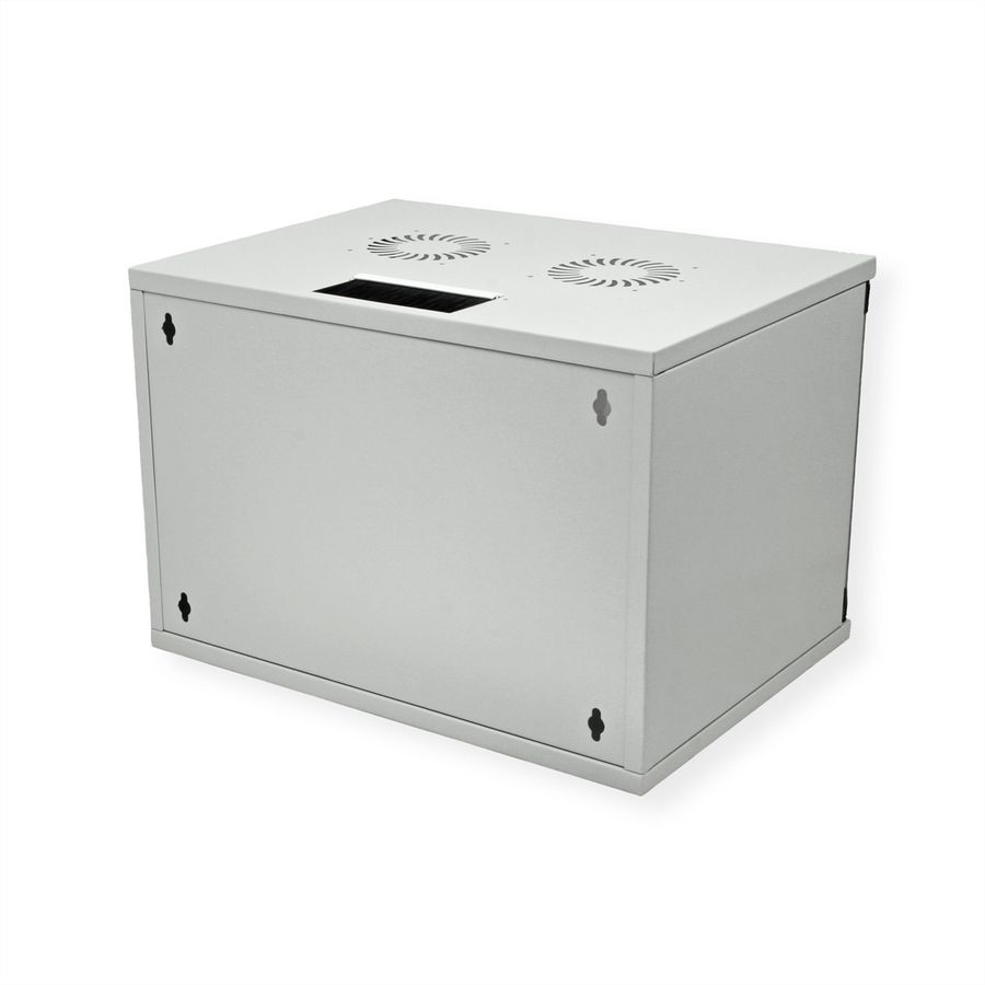 ROLINE 19" Boîtier mural Basic 7U, 540x400 LxP gris, EN KIT