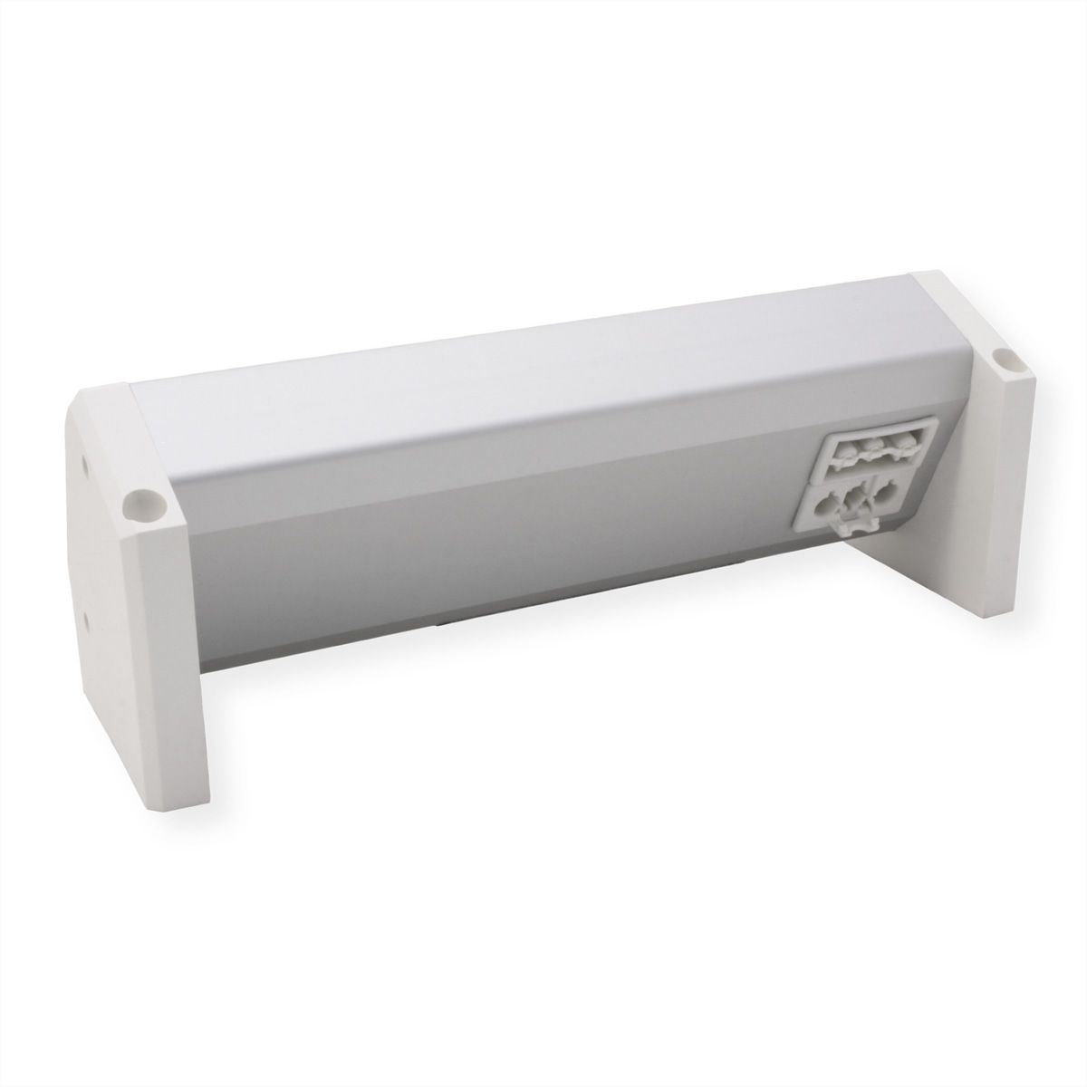 BACHMANN DESK 2xUTE 1xUSB A/C 22W GST18 RAL9010