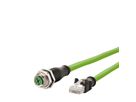 METZ CONNECT Câble Ethernet industriel M12-RJ45, codage X, 10 m