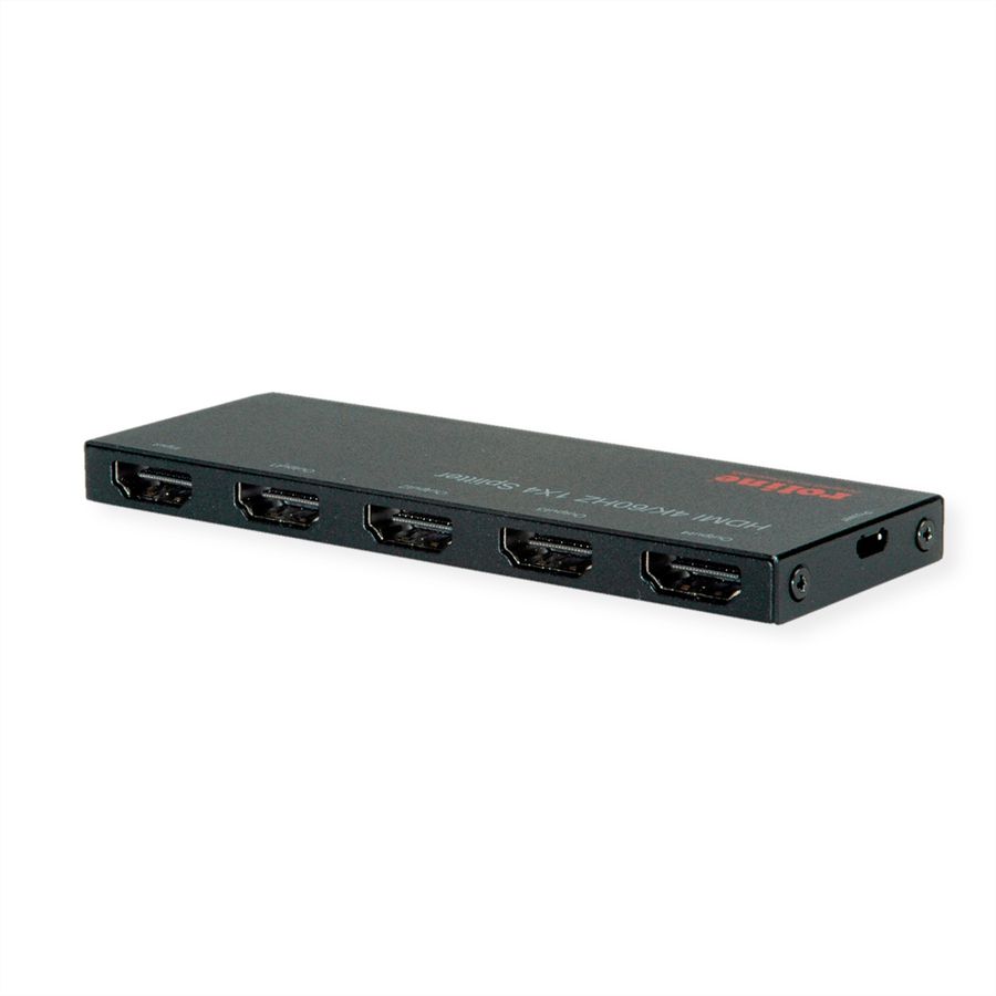 ROLINE Distributeur HDMI, Ultra Slim, quadruple