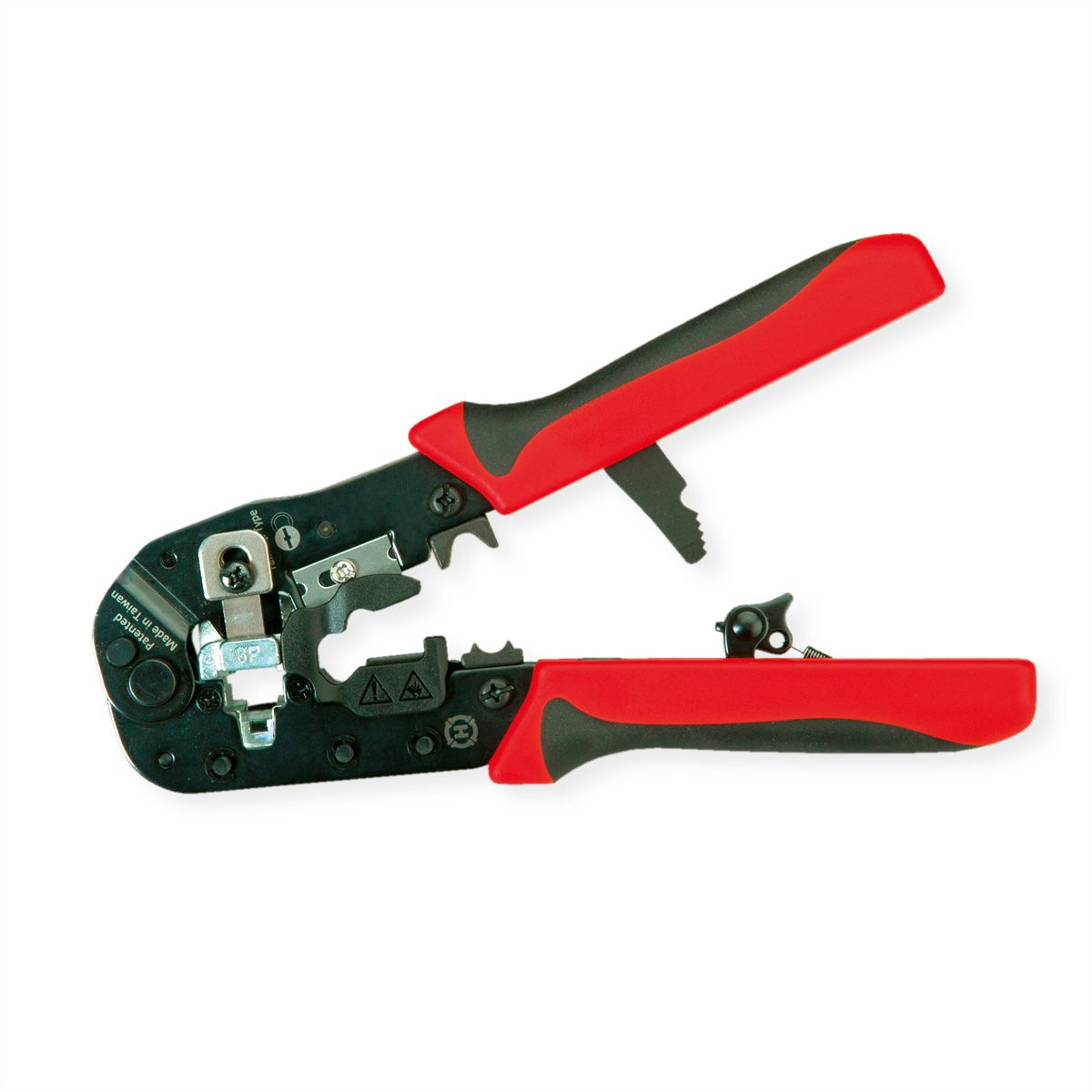 VALUE Pince à sertir universelle pour RJ45 (8P8C) avec / sans raccord de blindage