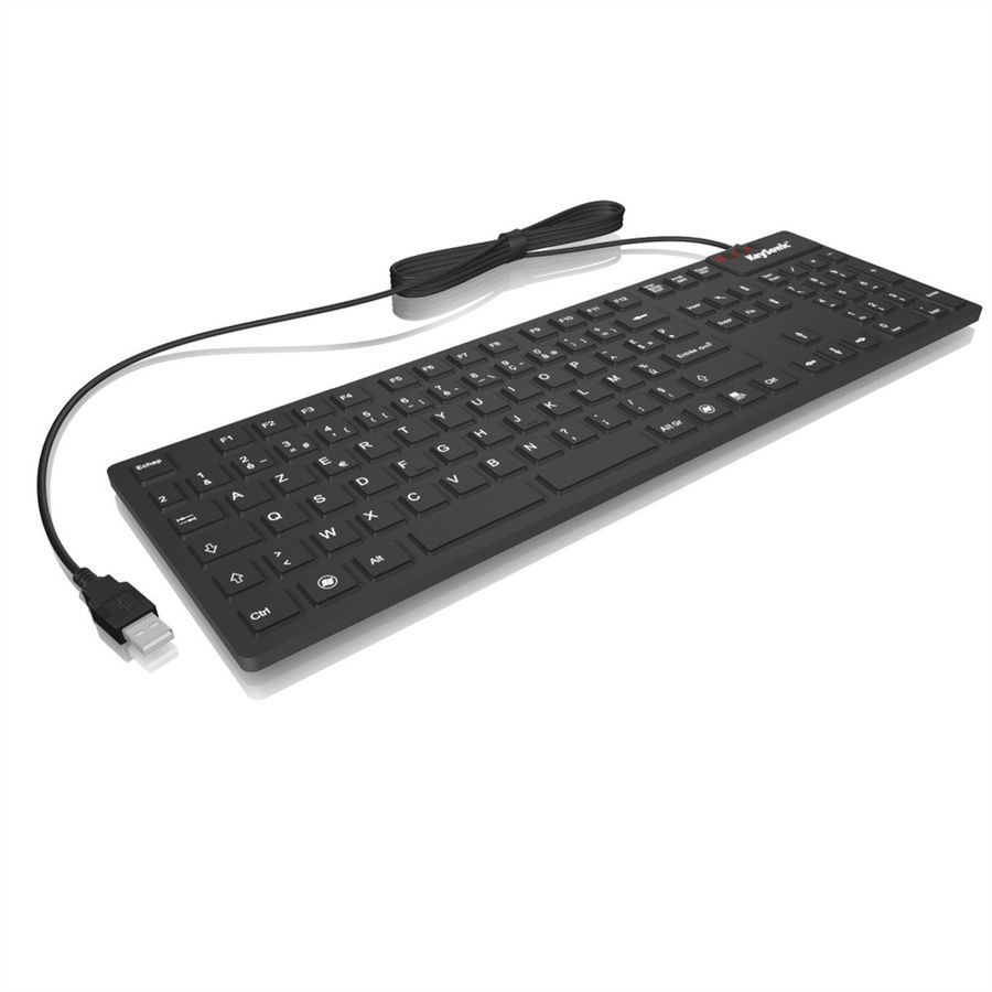 KEYSONIC KSK-8030 Clavier industriel USB IP68 noir