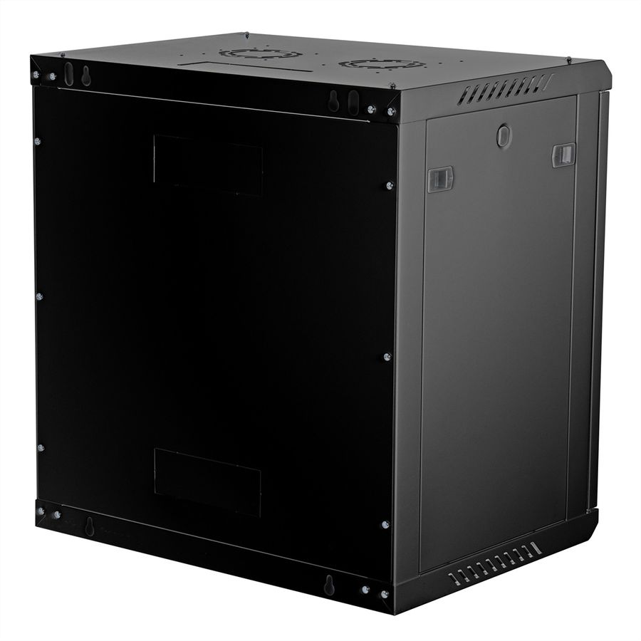 ROLINE 19" Boîtier mural Basic Plus 12U, 600x450 LxP noir