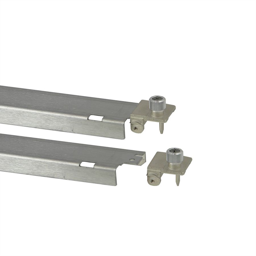 SCHROFF AdvancedTCA Face avant, renforcée avec charge de ressort pour IEA 8 U, 6 CV, 1 mm, profilé alu