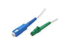 METZ CONNECT OpDAT cordon de brassage, SC-S/LC-S APC OS2, 10 m