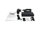 EXSYS EX-11237HMS-2 Hub 7 ports métallique , USB 3.2 Gen 1, kit rail DIN