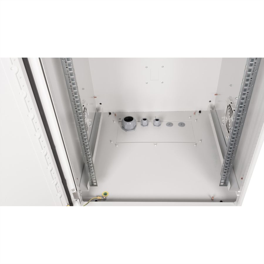 ROLINE 19" Boîtier mural Pro 20U, 600x600 LxP IP55 outdoor gris