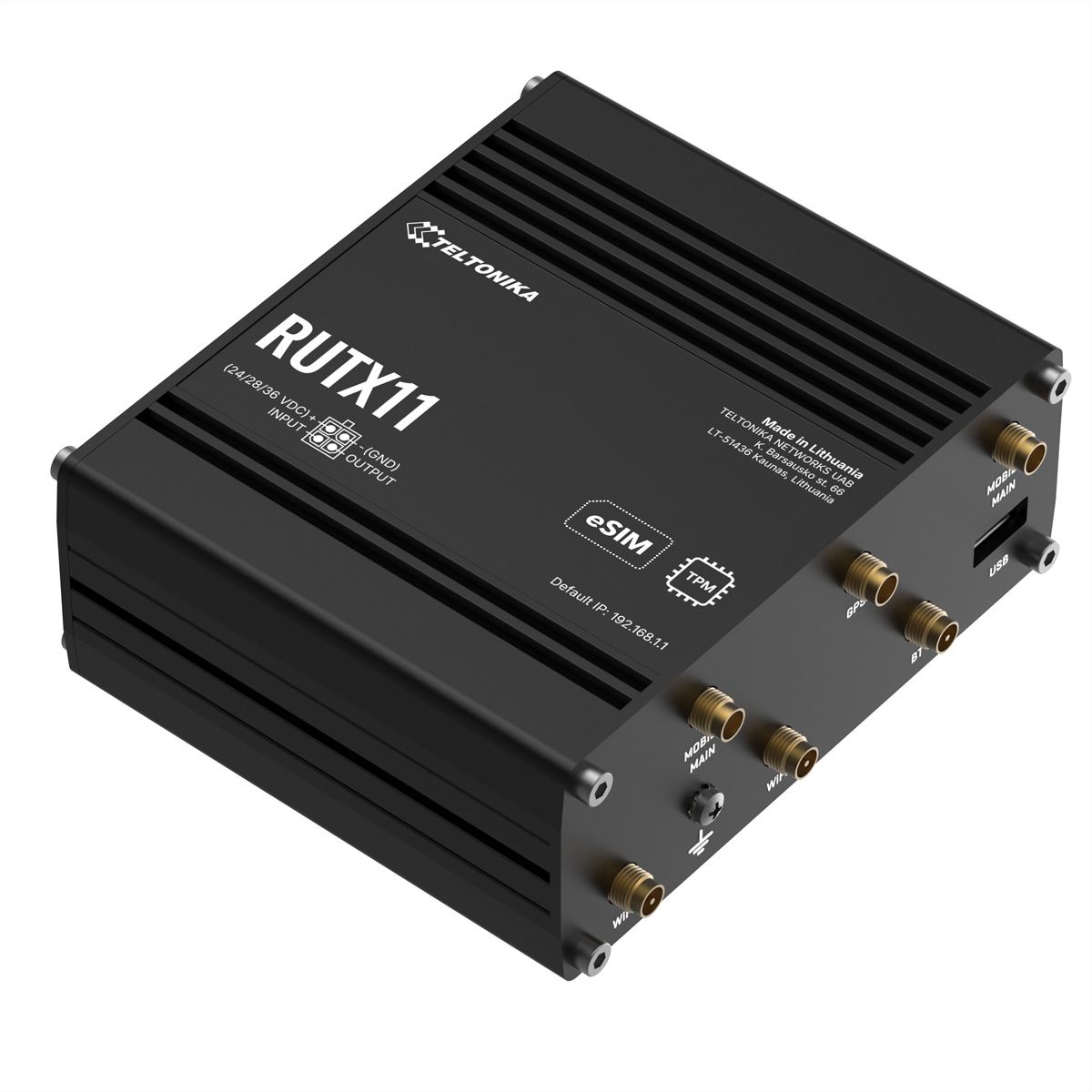 TELTONIKA RUTX11 Routeur 4G avec eSIM