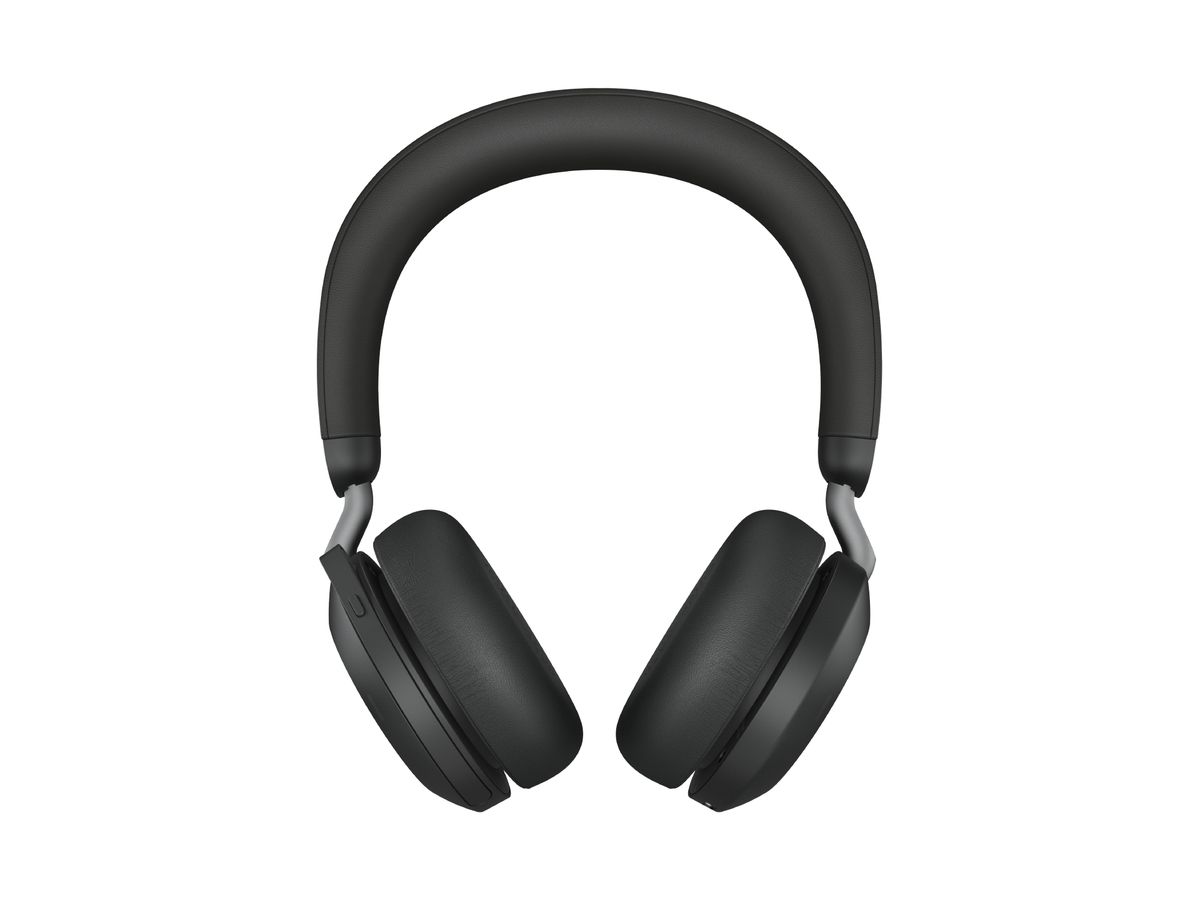 Jabra Evolve2 75 Casque Avec fil &sans fil Arceau Appels/Musique USB Type-C Bluetooth Socle de chargement Noir