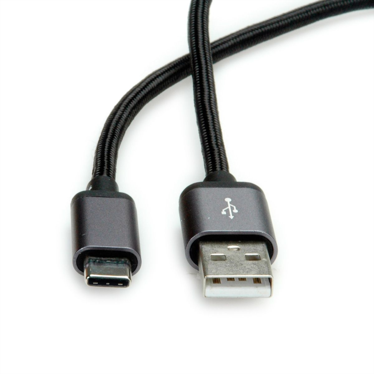 ROLINE Câble USB 2.0, C-A, M/M, noir, 3 m