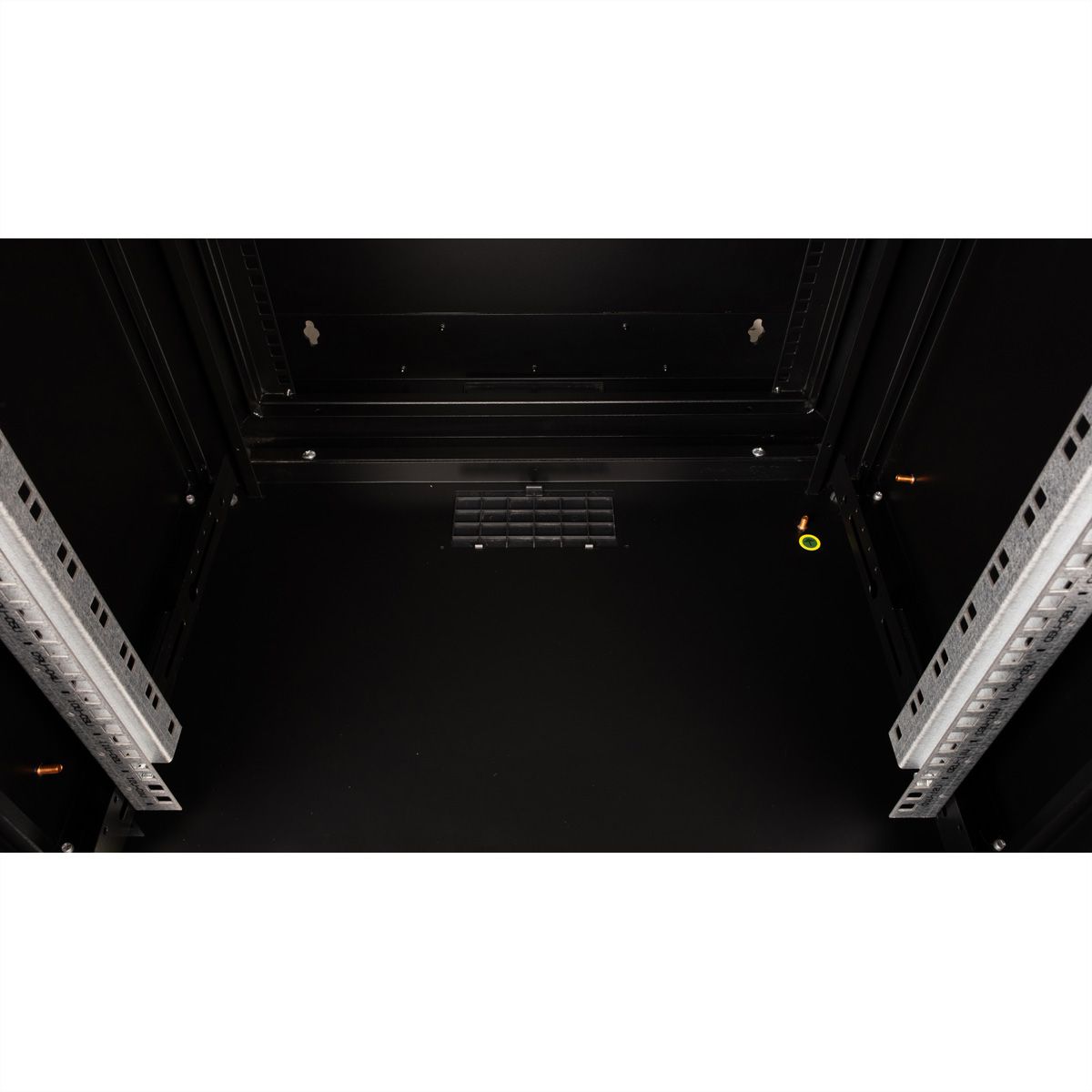 ROLINE 19" Boîtier mural Pro 12U, 600x600 LxP pivotant en 2 parties noir