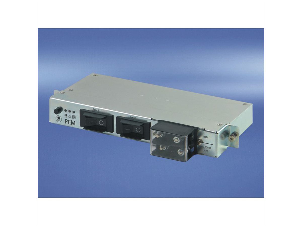 Module d'entrée d'alimentation ATCA SCHROFF, DC, pour systèmes ATCA 11596-16x et 11990-06x