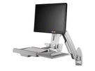 SCHROFF Bras support réglable pour moniteur avec tablette pour clavier (Vamonitor), max. 8 kg