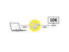 VALUE Câble HDMI 10K Ultra High Speed, M/M, noir, 1 m