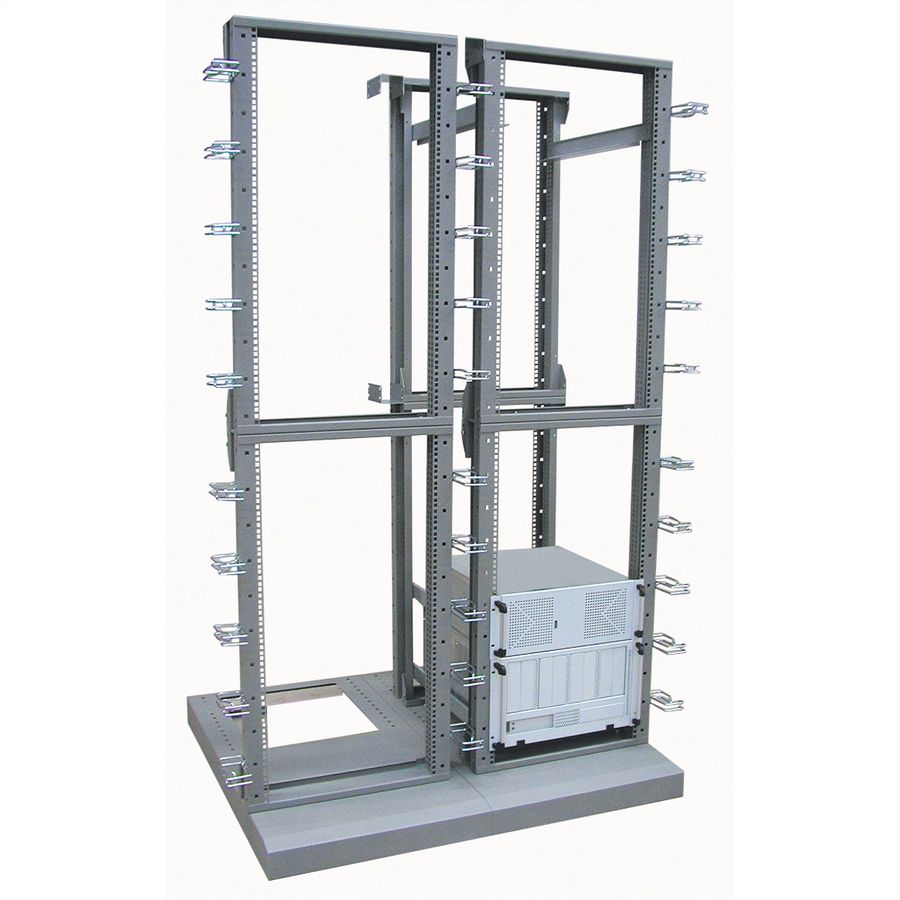 Bâti de laboratoire 19" 42UH, 2000x560x123mm, montable sur socle