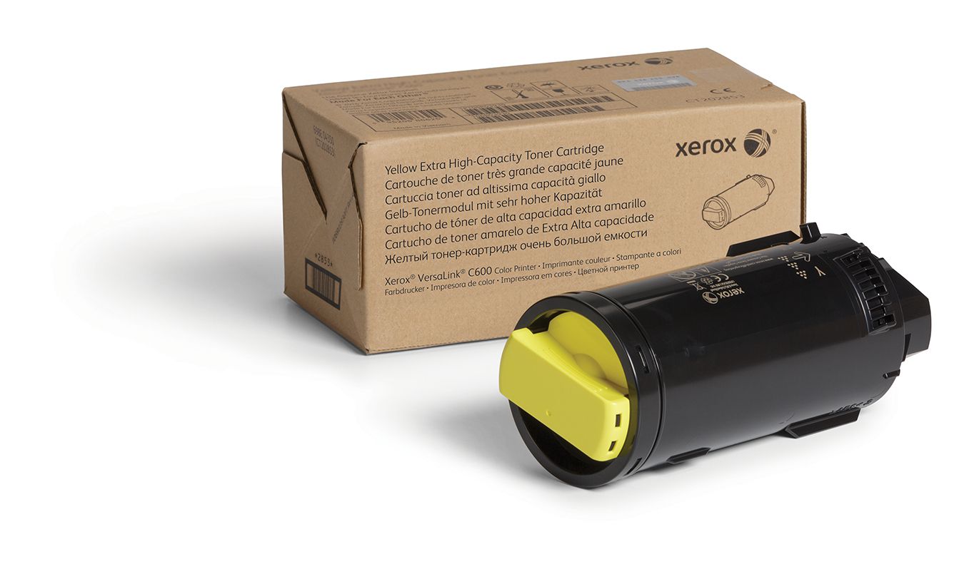 Xerox Cartouche de toner Jaune de Très haute capacité Imprimante couleur ® VersaLink® C600 (16800 pages) - 106R03922