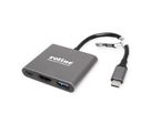 ROLINE Adaptateur USB Type C - HDMI , USB 3.2 Gen 1 A + Type C (Power Delivery)