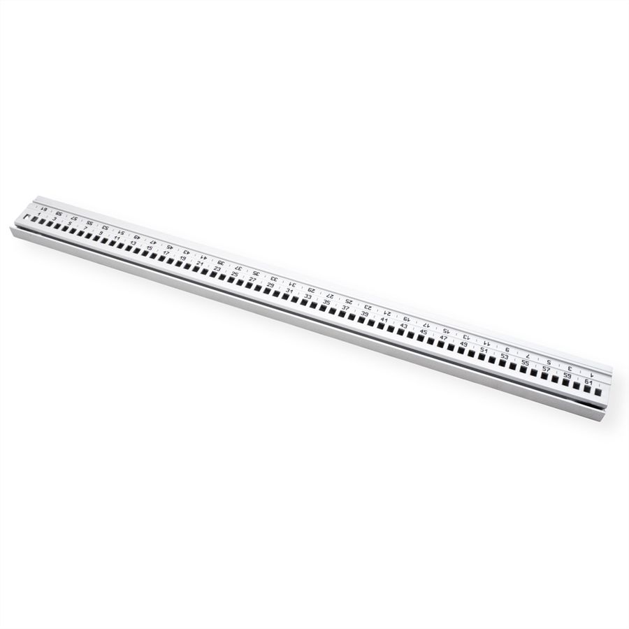Rail horizontal SCHROFF, arrière, type H-ST, lourd, standard, 63 HP