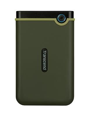 Transcend StoreJet 25M3G disque dur externe 1000 Go Vert