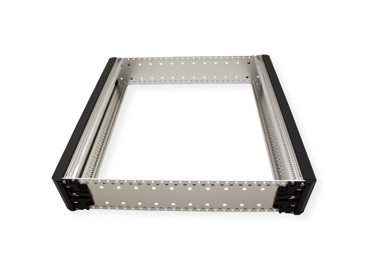 SCHROFF RatiopacPRO, coffret de bureau, blindage rétractable, garniture avant, 2 U, 84 HP, 435 mm