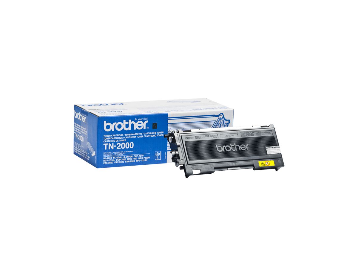 Brother TN-2000 - Cartouche de toner originale – Noir