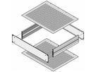 Plaque de recouvrement MultipacPRO SCHROFF, perforée, profondeur 220 mm