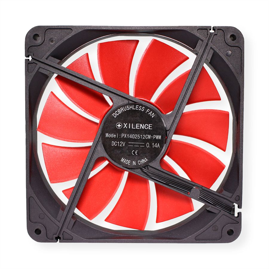 Xilence XPF140.R.PWM 140mm PWM Ventilateur de boîtier, 4PIN