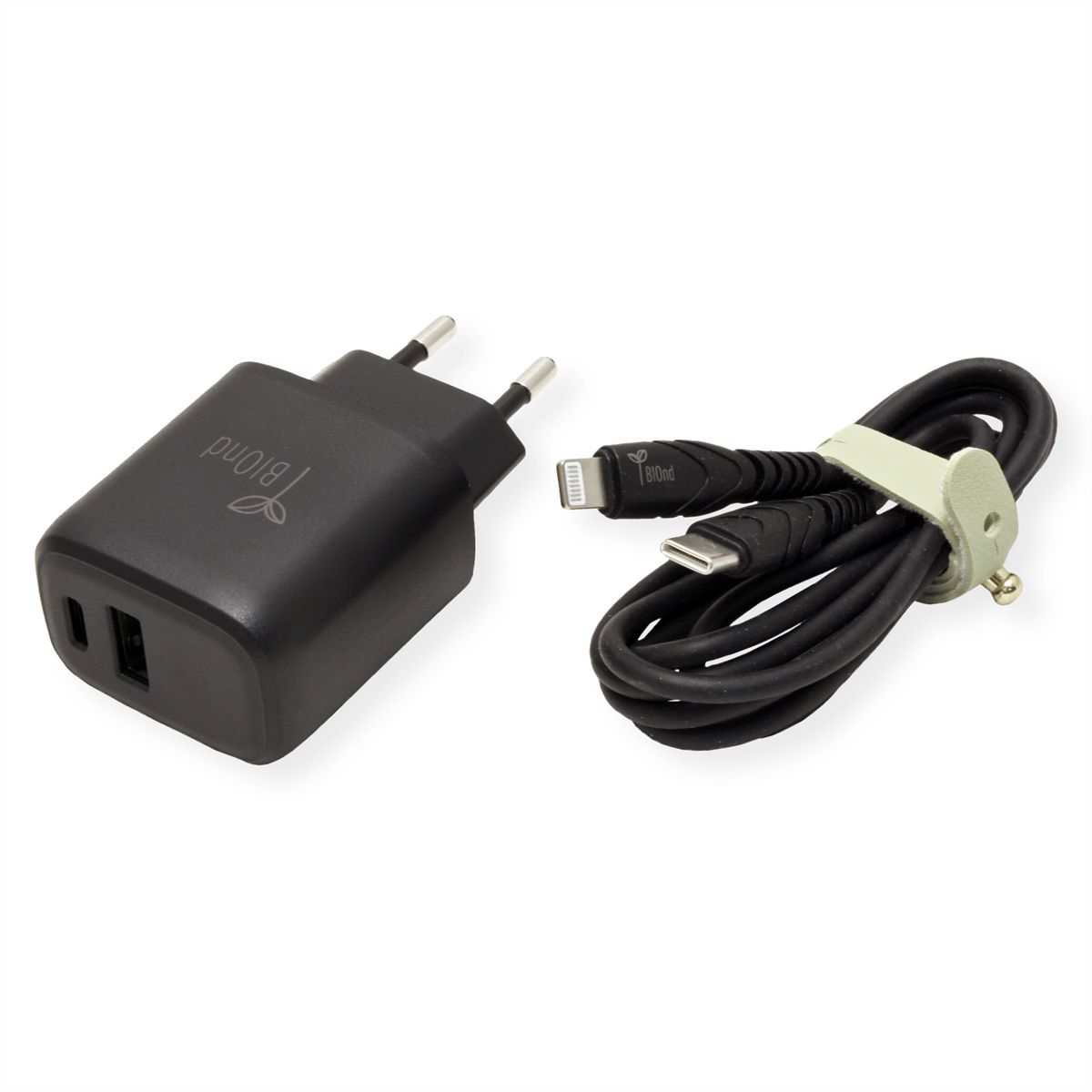 BIOnd BIO-CTL-20W Chargeur USB-C vers 8PIN + câble pour iPhone