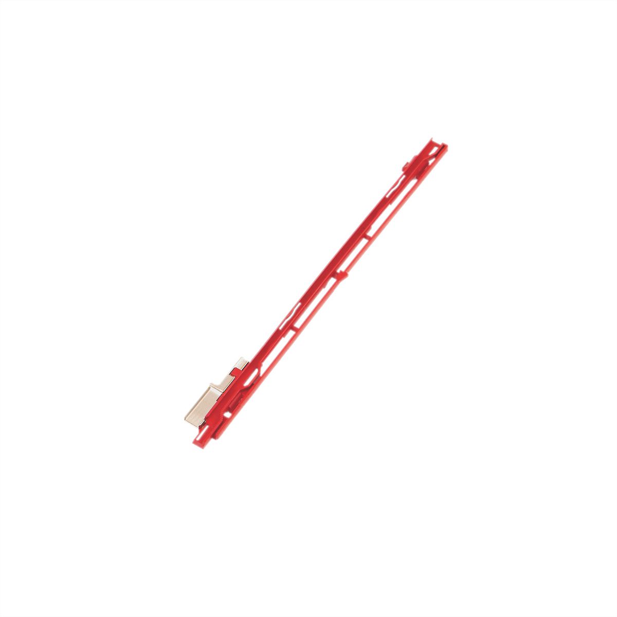 SCHROFF MTCA Rail de guidage, rouge, inférieur, pour modules AMC, 100 pièces