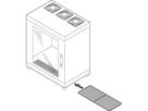 Kit de filtre à air SCHROFF Epcase pour valise 19'' 500-600D (x3)