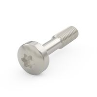 Vis à collet SCHROFF, Torx M2.5 x 12.3 mm, acier nickelé, 100 pièces