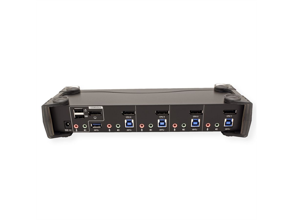 ATEN CS1924 Commutateur KVMP DisplayPort 4K 4 ports USB 3.0