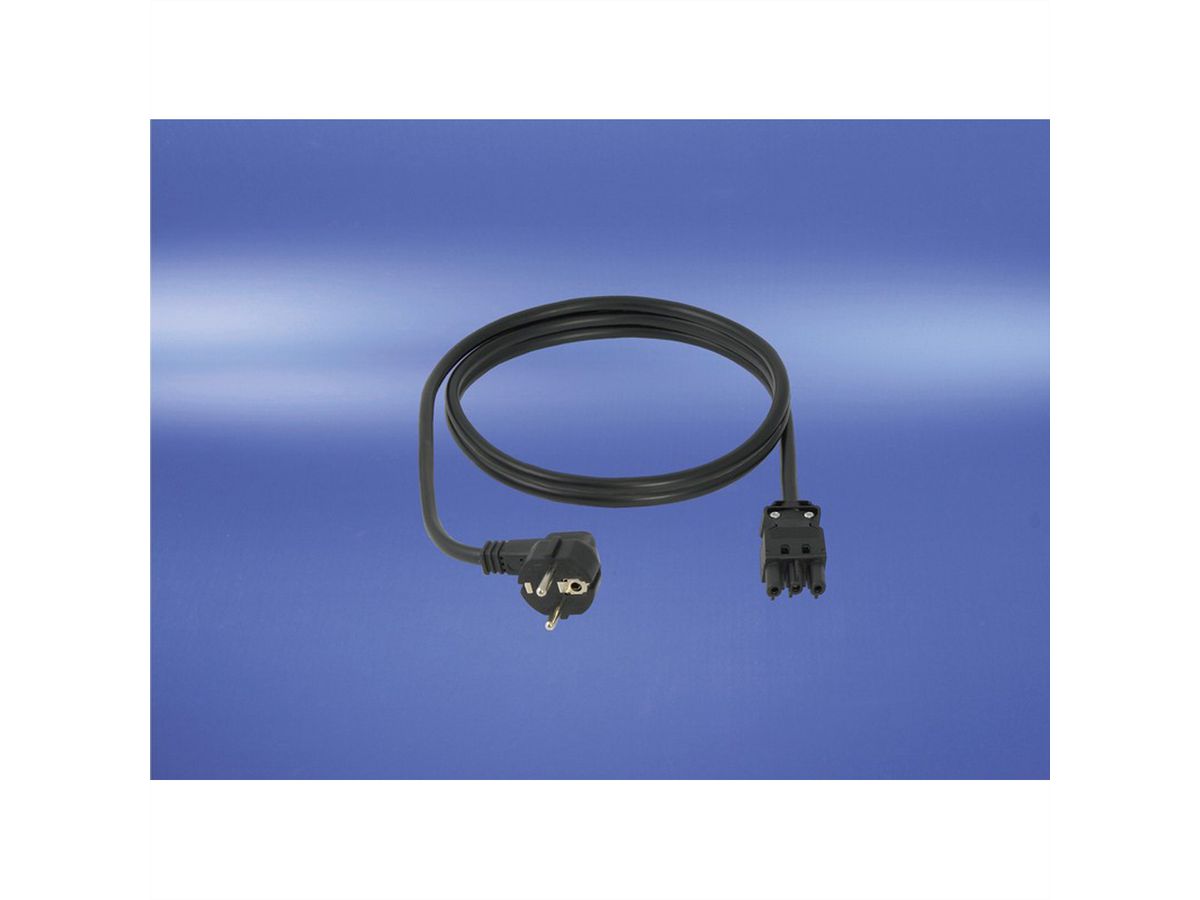 SCHROFF Câble de raccordement Wieland® 1m, GST18 femelle - 2P+T mâle