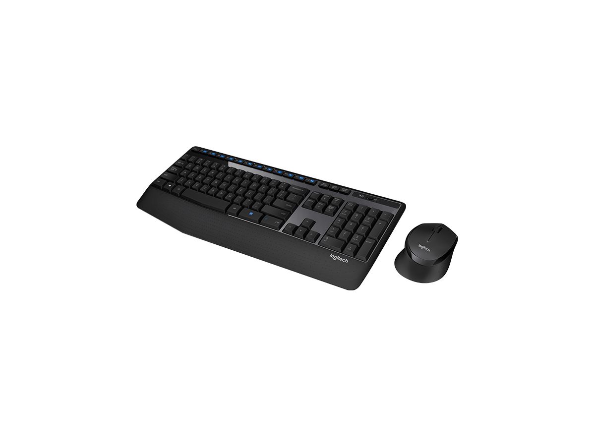 Logitech Wireless Combo MK345 clavier Souris incluse USB Français Noir