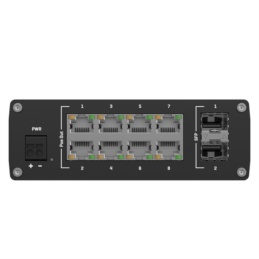 TELTONIKA TSW200 Switch non géré PoE+ Gigabit SFP