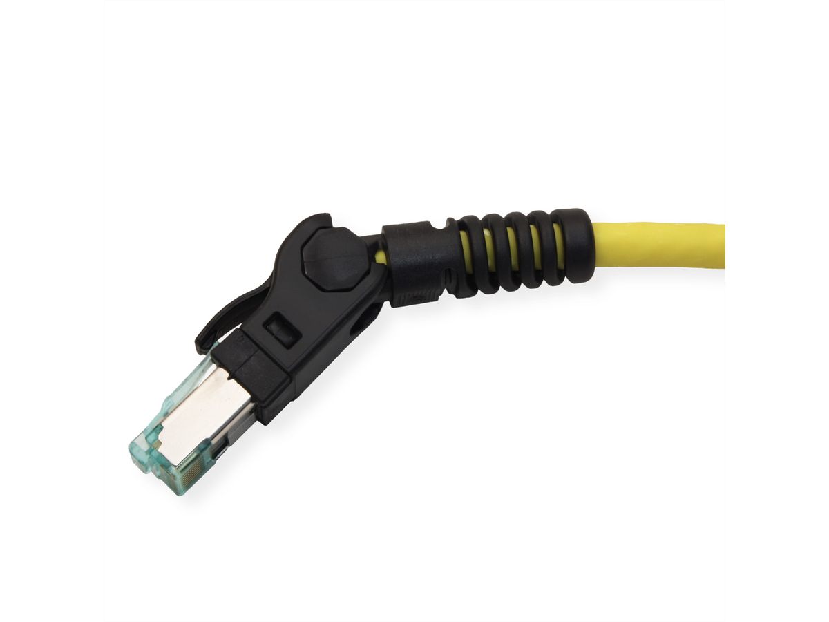 EasyLan VarioBoot Cordon Cat.6A, S/FTP, jaune, 2 m