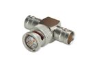 TELEGÄRTNER Raccord BNC en T 75 Ohm femelle / mâle / femelle