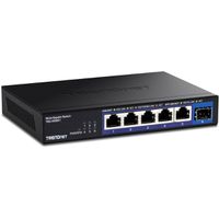 TRENDnet TEG-S5061 Switch 2,5G à 6 ports non administrable, avec ports SFP+ 10G