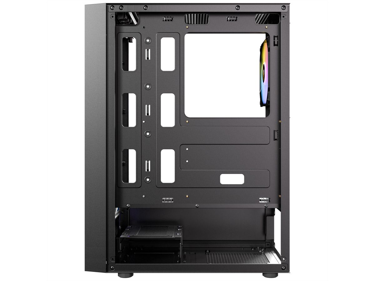ANTEC AX27 RGB Elite Boîtier PC Midi Tower Gaming ATX, noir