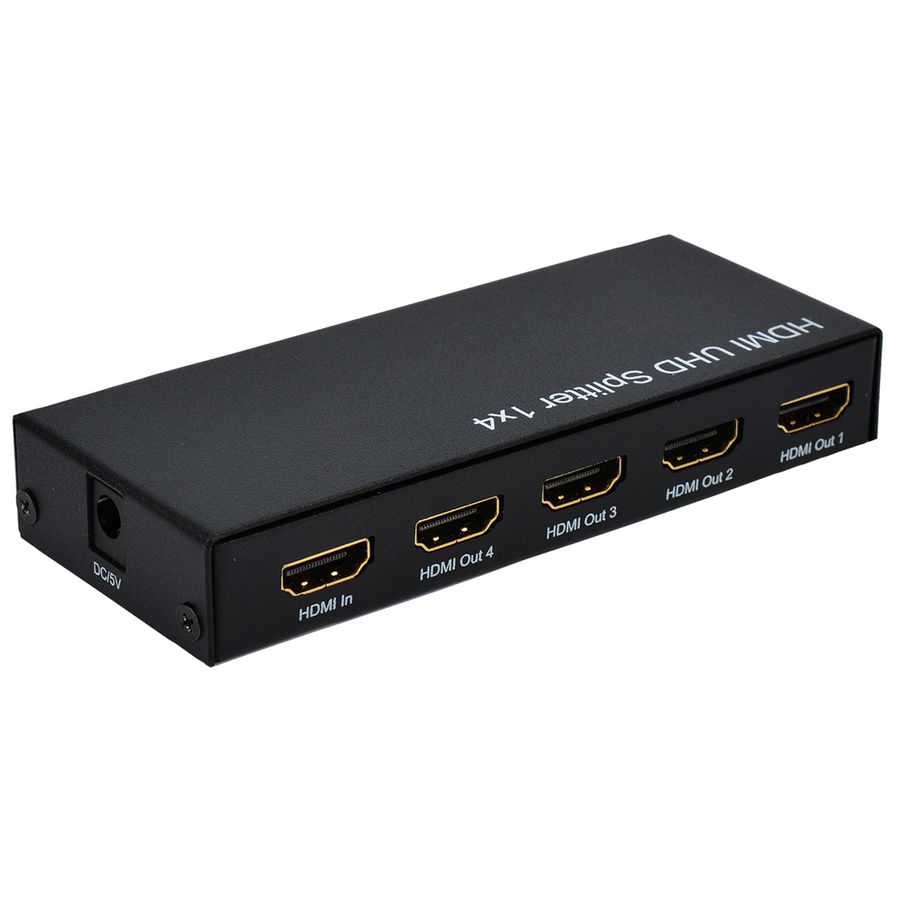 ROLINE Distributeur HDMI, 4K, 4 ports