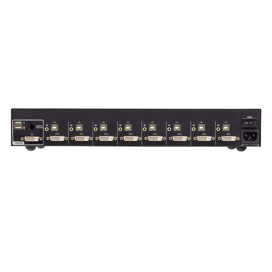 ATEN CS1188D4 Commutateur KVM sécurisé DVI 8 ports USB