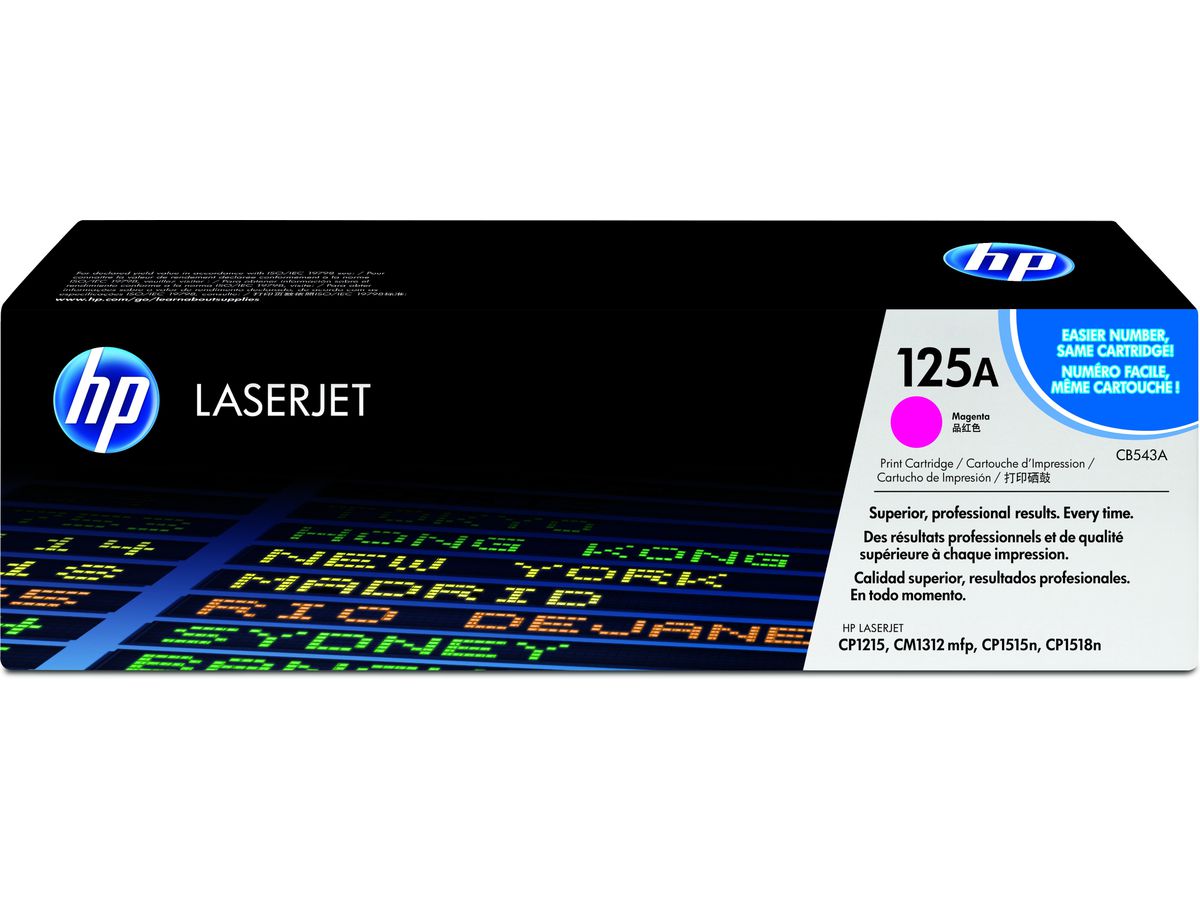 HP 125A toner LaserJet magenta authentique