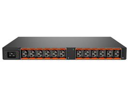 Vertiv Geist VP5U21A0 unité de distribution d'énergie 12 sortie(s) CA 1U Noir