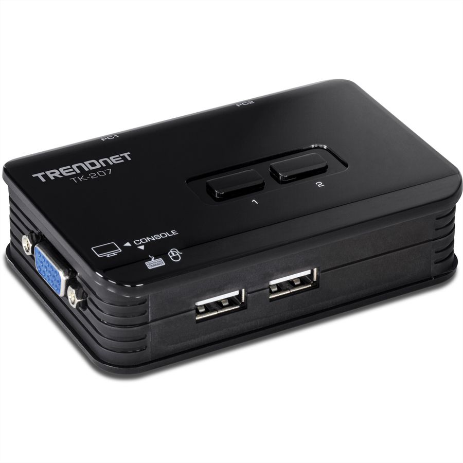 TRENDnet TK-207K Kit de switch KVM à 2 ports USB