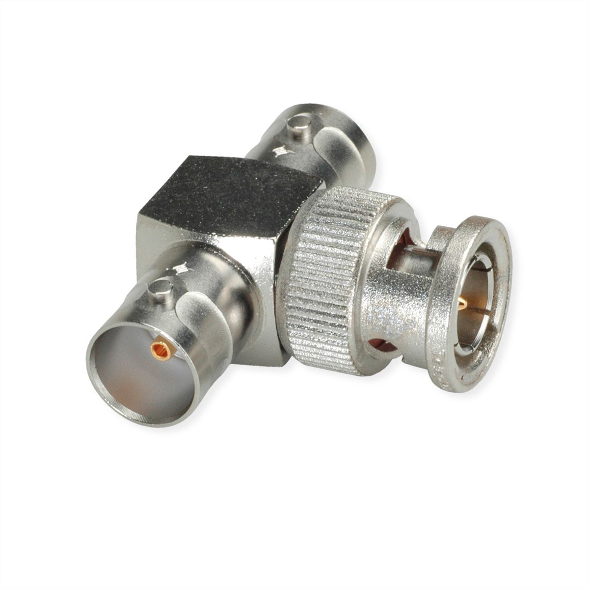 TELEGÄRTNER Raccord BNC en T 75 Ohm femelle / mâle / femelle