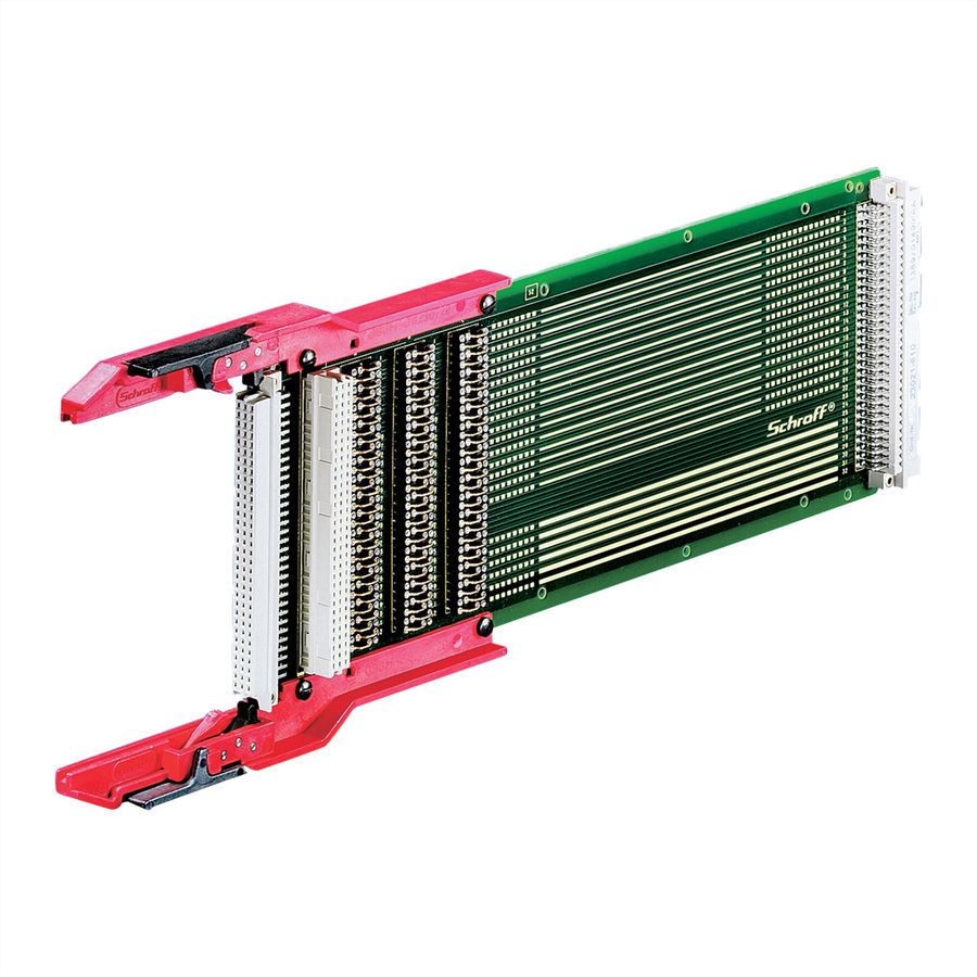 Adaptateur d'essai SCHROFF Type C, C96, 3 U, 160 mm, 2L, U