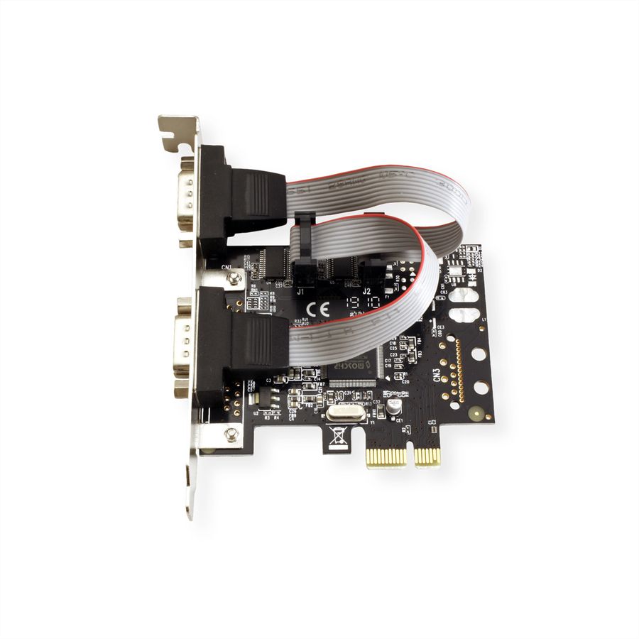 VALUE Carte PCI-Express 2S, 2x RS232, DB 9