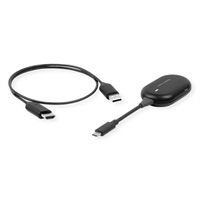 ROLINE Kit de dongle d'affichage P2P sans fil, Tx+Rx, Wireless USB-C vers HDMI, 1080p, 20 m